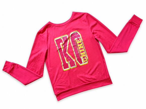 unknown Tops - Kansas City Chiefs‎ Women's Small Pink Long Sleeve Graphic Shirt NFL Fan Apparel